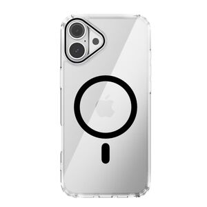 iP16 Magentic Phone Case - Clear And Black